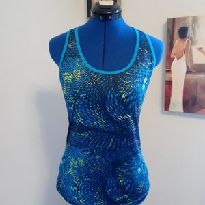 Workout Empire Blue Tank sz M